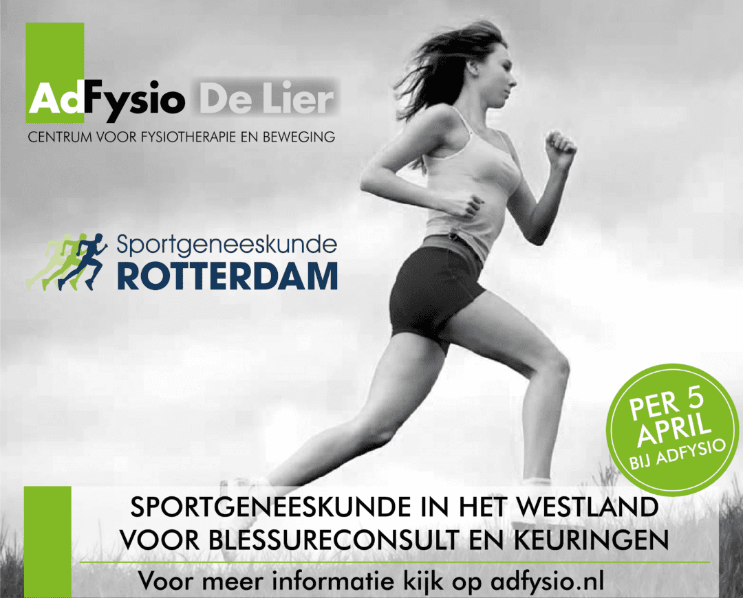 Uniek in het Westland: Sportarts bij AdFysio - AdFysio De Lier